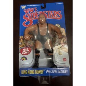 LJN WWE Superstars Series 2 King Kong Bundy 1980s Retro 8"  IN HAND